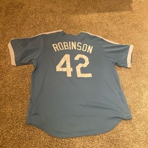 XL mens Jackie Robinson Jersey - Brooklyn - Majestic Cooperstown Collection MLB